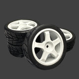 RIDE USA 26mm Wide Radial Touring Car Tire Pre Glued Choose Your Wheel