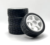 RIDE USA 26mm Wide Radial Touring Car Tire Pre Glued Choose Your Wheel