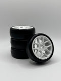 RIDE USA 24mm Belted Slick Touring Car Tire NEW Stock Slick Pre Glued Choose Your Wheel 36087