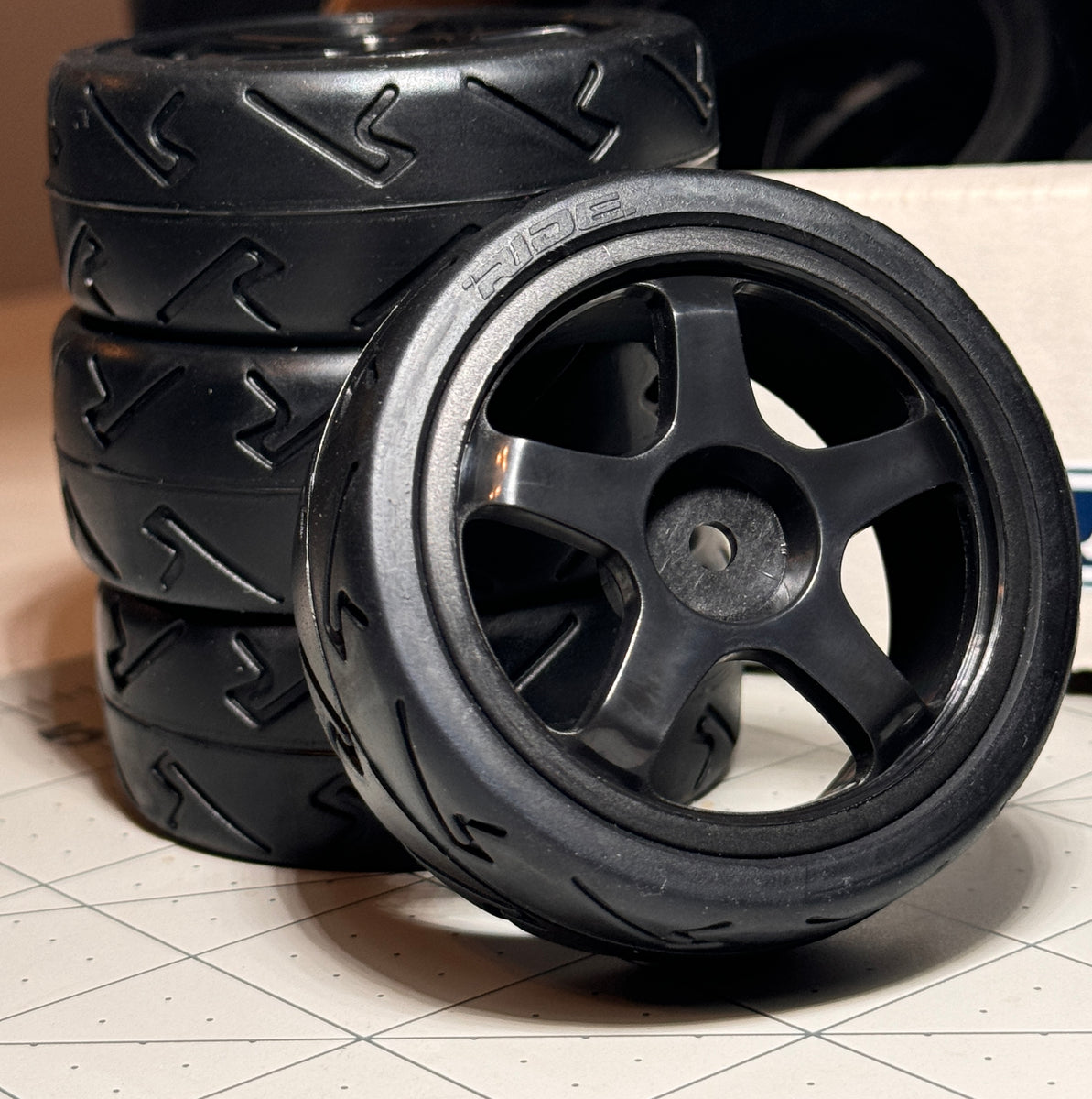 RIDE USA 24mm Semi Slick Touring Car Tire NEW USGT Pre Glued Choose Yo ...