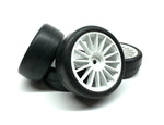 RIDE USA 2426 Slick Tire Pre Glued, 24mm, 16 Spoke Wheels 26091